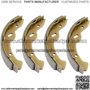 EZGO Golf Cart Replacement Brake Shoes 27943G01 70795G01 Fits E-Z-GO Medalist 1997+, EZGO TXT 1997+, Workhorse 96+, Yamaha G14-G22 94-06