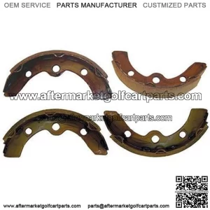 EZGO Marathon/ TXT/ Medalist Brake Shoes - Set of 4 (Fits 1987-1996, 2009.5+)