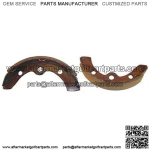 EZGO Marathon/ TXT/ Medalist Brake Shoes - Set of 2, Long Rear (Fits 1987-1996, 2009+)