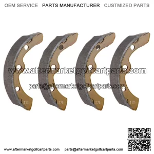 Golf Cart Brake Shoes for 81-94 Club Car DS 101146302 Yamaha G1 EZGO 1983-1986
