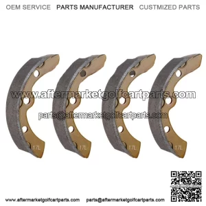 Golf Cart Brake Shoes for 81-94 Club Car DS 101146302 & for Yamaha G1 EZGO 83-86