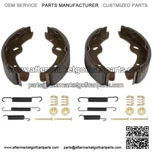 Golf Cart Brake Shoes With Spring Kit For EZGO TXT Medalist 1997+, Gas RXV 08+