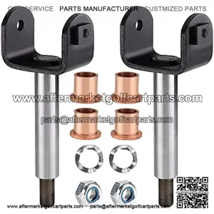 Complete Front End King Pin Joints Repair Kit for Club Car Precedent 2004-up Gas/Electric Golf Cart