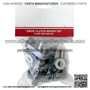 Club Car Golf Cart Drive Clutch Weight Kit (Gas 1992+)