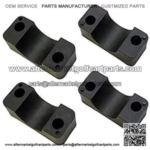 Viefow (Set of 4) Golf Cart 1981-Up Brake Block Mounting for Club Car DS Gas/Electric 1011402 1010811 1010812 10108122
