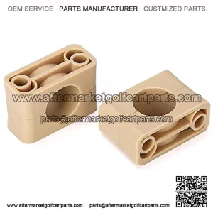 4PCS Golf Cart Brake Block Mounting Set for Club Car DS & Carryall 1981-up Gas and Electric# 1011402