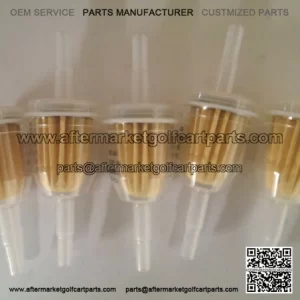 Five | Golf Cart Fuel Filters | Club Car | Ezgo | Yamaha | In line Fuel Filter