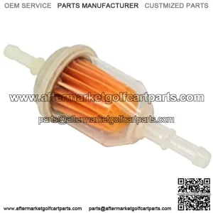 VW 131-261-275 1/4" To 5/16Inline Fuel Filter 30 Micron (1 PACK) For Golf Cart, JOHN DEERE AM116304