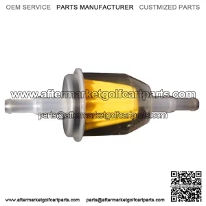 1- Fuel Filter Inline 1/4" Fittings, Fits Briggs MTD Tecumseh Kohler Fits Honda