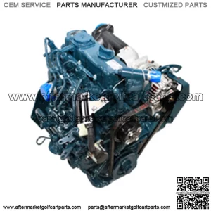 ENGINE, DIESEL, KUBOTA, TIER4