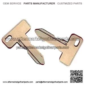 Club Car Ds/Precedent (1982+) Gas/Electric Golf Cart Replacement Ignition Key(2)
