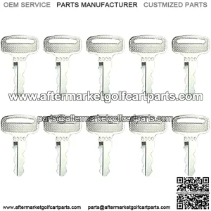 10 Pcs JU2-H2511-00 J10-82511-20 J17-82511-20 J44-85211-00 Ignition Keys Compatible with Yamaha Golf Cart Drive Gas Electric G29 G22 G21 G20 G19 G16 G14 G11