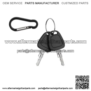 2PCS Golf Cart Ignition Key for EZGO TXT RXV Medalist 1982-up G&E 17063-G1