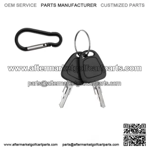 2PCS Golf Cart Ignition Key for EZGO TXT RXV Medalist 1982-up G&E 17063-G1