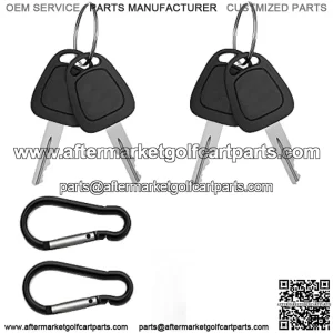 Universal EZGO Replacement Golf Cart Keys for EZGO 1982-up Electric and Gas, 2/4/6/8/10 PCS, OEM# 17063-G1 605946 611282 606993 609680 609692