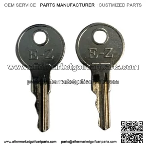 Fits EZGO E-Z-GO GOLF CART KEY (2) TWOPING TXT RXV MPT