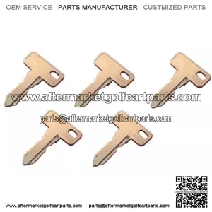 Club Car Golf Cart Key Gas & Electric DS and Precedent (Set Of 5)