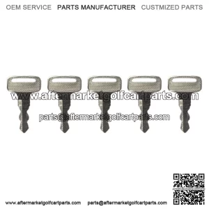 (5) YAMAHA GOLF CART KEYS G14, G16, G19, G22, G29 J17-82511-20 GAS & ELECTRIC