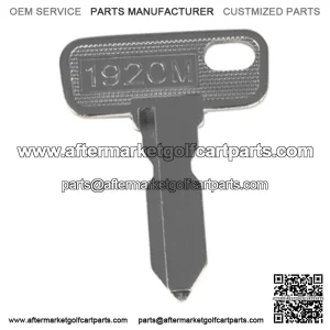 Set of 5 Club Car DS / Precedent Golf Cart Replacement Keys Fits 1983.5-Up