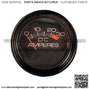 EZGO Charger 30A Round Ammeter