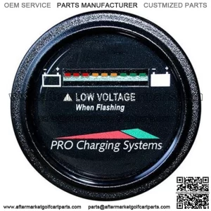 36V Dual Pro Round Battery Fuel Gauge