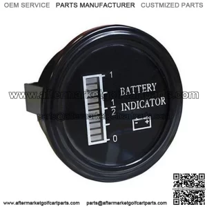 48V Round Digital Charge Meter