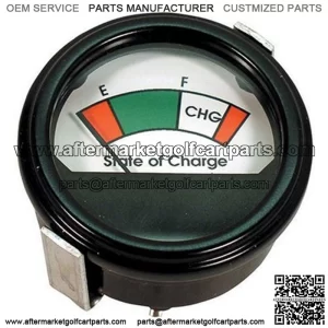 48V Round Analog Charge Meter