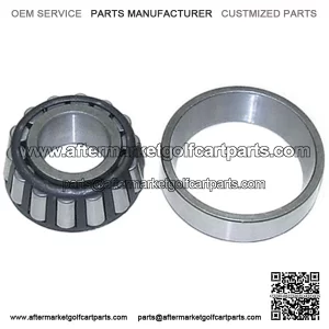 Golf Cart Front Wheel Cone & Cup Bearing Set - EZGO 3W 1967+, Club Car DS 1974-2003