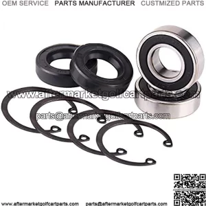 Golf Cart Rear Axle Bearing & Seal for EZGO Marathon, Medalist & TXT and RXV Electric Carts 1978 UP, Bearing Shaft Kit Replace OEM# 611931, 620343, 70181-G01 ,15112G1, 230-889, 82705-78
