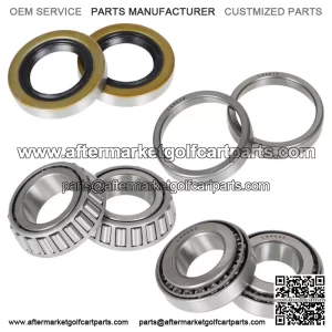 For EZGO Front Wheel Hub Bearings & Seal Golf Cart Gas or Elec 1976 & UP,2 pack