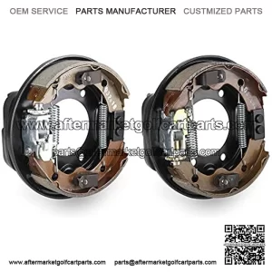 Golf Cart Brake Assembly for 1995-Up Club Car DS and Precedent, Passenger & Driver Side Rear Brake Cluster for Club Car Golf Carts 101823301 103380202 (Driver Side and Passenger Side)