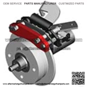 Revenge Golf Cart Parts & Accessories Club Car DS Golf Cart Rear Disc Brake Kit