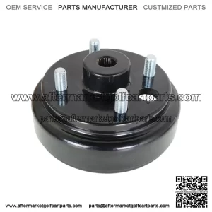 Rear Wheel Brake Drum Rear Hub For EZGO TXT Golf Cart W/ Small Spline 19186-G1P