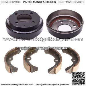 Gas/Electric Golf Cart Brake Drums Shoes Kits for Yamaha G1, G2, G8, G9 (82-92)
