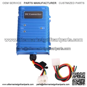 30A Golf Cart Voltage Reducer 36V/48V to 12V DC Converter For Club Car EZGO