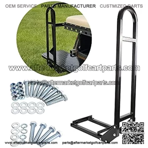 Universal Golf Cart Rear Seat Safety Grab Bar Fits for Club Car Yamaha, Upgrade Separable Heavy Duty Rear Seat Hand Rail Grab Bar to Keep Safety