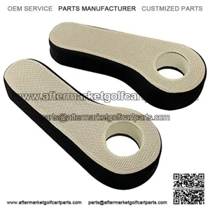 Golf Cart Rear Seat Armrest Cover for Club Car Yamaha, Washable Breathable Air Mesh Cloth