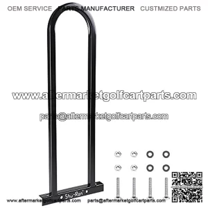 Golf Universal Cart Rear Seat Safety Grab Bar Hand Rail Compatible with Club Car Yamaha Easy to Install