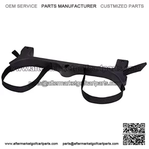 Golf Bag Attachment for 2004 and Up Club Car Precedent Gas & Electric Golf Carts 102504001, Golf Bag Holder Bracket Rack Assembly for Golf Cart Rear Seat(Not Include The Side Poles)- Black