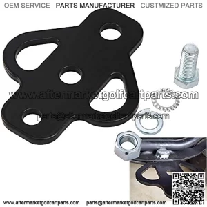 Heavy Duty High Strength Steel 3-Way Hitch with Bolt Fit for ATV Lawn Mower Golf Cart Garden Tractor