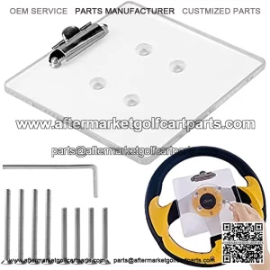 Golf Cart Scorecard Holder for Club Car Yamaha - 0.23Thickness/More Sturdy