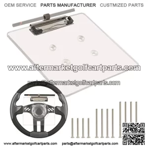 Club Car EZGO Yamaha Golf Cart Scorecard Holder with Pen Holder