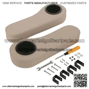Universal Custom Colors Rear Arm Rest Set with Cup Holder