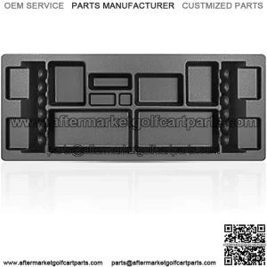Golf Cart Under Seat Storage Tray Fits EZGO TXT/RXV, Club Car DS/Precedent, Yamaha G29