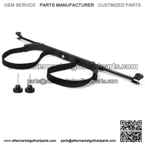 Golf Cart Bag Holder Bracket Attachment for EZGO Club Car Yamaha Carts Rear Seat