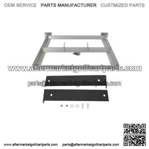 For EZGO TXT/MEDALIST 94-2013 GOLF CART ALUMINUM BATTERY TRAY BOLT ON DESIG 36V