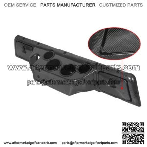 Fits 1982 and Up Club Car DS Golf Cart Carbon Style Dash Board Cover Assembly