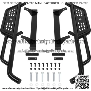 Heavy Duty Nerf Bars / Running Boards for EZGO TXT 1996-2021 Golf Cart(Set of 2)