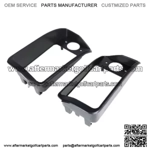 Golf Cart Black Headlight Bezel Driver & Passenger For Club Car DS 1993+ 1016880