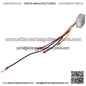 Golf Cart Voltage Regulator Rectifier for Club Car DS fit 1992 & Up Club Car Gas DS & Carryall Models,Replace OEM 1015777 1027101-01 1027112-01,MPN 6355